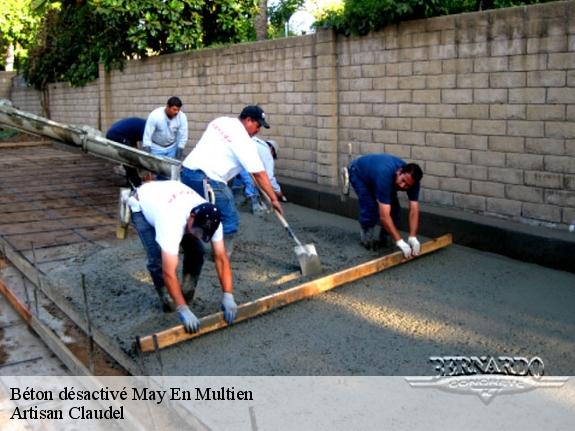 Béton désactivé  may-en-multien-77145 Artisan Claudel